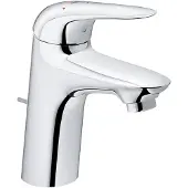 GROHE Wave - Mélangeur lavabo avec bec, chrome 23581001