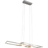 TRIO Luminaires Suspension ALBANY BHT 100x150x28 cm gris Lampe suspendue