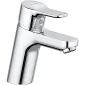 Kludi PURE&EASY Mitigeur monocommandé pour lavabo, hauteur de bec 70mm, sans garniture d'écoulement, chrome, 370280565