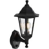 LINDBY - Nane Applique Murale d'Extérieur w/Sensor Black