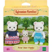 Sylvanian Families FAMILLES SYLVANIENNES 5396 La famille de l'ours polaire - Familles
