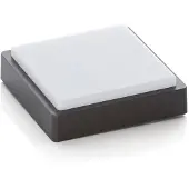 LINDBY Luminaires d'extérieur , Nermin, Noir, Plastique, Moderne