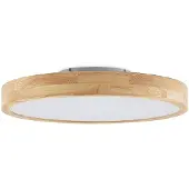 LINDBY Plafonnier , Lanira, dimmable, Bois, Salon / séjour, Bois, Moderne