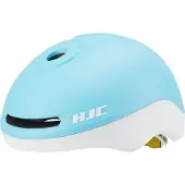 HJC Casque Gleo Kids, bleu mat et blanc, 49–55 cm