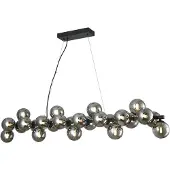 LUCANDE Suspension , Naelen, dimmable, Gris, Cuisine, Métal, Moderne