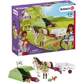 Schleich Coffret de jeu Aventure en camping de Sarah du Horse Club multicolore