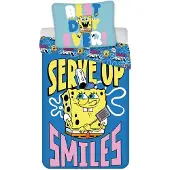 Spongebob Serve Up Parure de lit 140x200cm Enfants