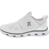 Rieker Baskets basses 'Ready2Go' gris foncé / blanc