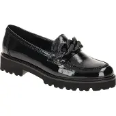 Gabor Mocassin 'Slipper Damen 55.240 97 Lackleder in schwarz' noir