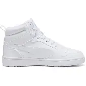 Puma Baskets hautes 'Rebound v6' gris / blanc