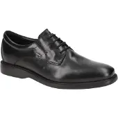 Geox BRAYDEN 2FIT ABX Chaussures basses élégantes pour hommes, noires Loisirs NEUF