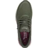 Tamaris Baskets basses olive / rose clair