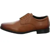 Clarks pour homme. 26162017 Howard Walk chaussures en cuir marron (42), Plat, Lacets, Casuel