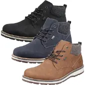 Rieker Bottines à lacets noir