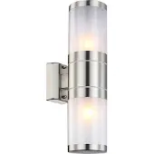 Globo Lighting Lampe extérieure en acier inoxydable Xeloo 2x E27