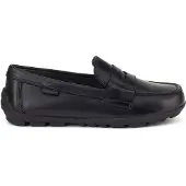 Geox New Fast Loafers Noir EU 35 Garçon