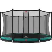 Berg Trampoline BERG InGround Favorit avec filet Comfort 380 cm Vert