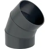 Geberit GE, PE, Bogen, 45 degrés, d250 mm, 1 pièce.