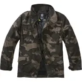 Brandit Veste mi-saison 'M65' kaki / olive / vert foncé