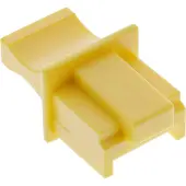 InLine - Staubschutz für RJ-45 Buchse - Gelb (Packung mit 100) (59942J)