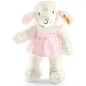 Steiff - 239625 - doudou - agneau fais de beaux rêves - rose