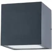 LUCANDE Luminaires d'extérieur , Merjem, Gris, Balcon, Aluminium, Moderne