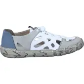 Rieker Chaussure à lacets graphite / greige / blanc cassé