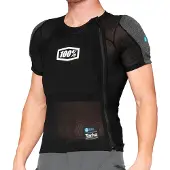 100% Tarka Short Sleeve Protective Jersey Noir S