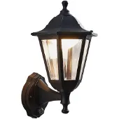 LINDBY Luminaires d'extérieur , Iavo, Noir, Balcon, Plastique, Ancien