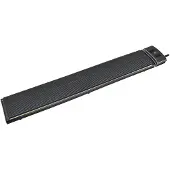Quality Heating Chauffage de terrasse infrarouge - Noir - 1800-2400W, montage mural ou au plafond