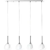 Brilliant Hadan, chrome/blanc-transparent