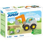 Playmobil Junior: Excavator Shovel Jaune Enfants