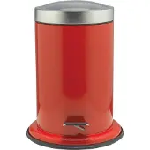 Sealskin Poubelle à Pédale Acero Rouge 3L
