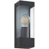 LINDBY Luminaires d'extérieur , Tilian, dimmable, Noir, Terrasse, Métal, Moderne