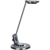 Beliani Lampe de bureau LED Noir Métal Port USB Variable Abat-jour réglable Bras Réglage de la luminosité Moderne Bureau Equipement Lampe de travail
