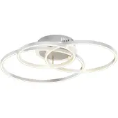 LINDBY Plafonnier , Tula, dimmable, Métallique, Salon / séjour, Métal, Moderne
