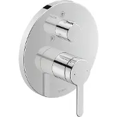Duravit Mitigeur de douche C.1 encastré, avec inverseur, rond chromé