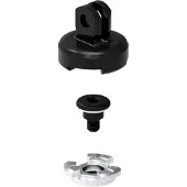 Lezyne Led Qpro Mount Adapter Argenté