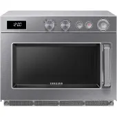 Samsung Micro-ondes MJ2691 de 1800 W et 26 litres, en acier inoxydable et céramique