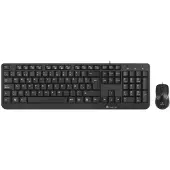 NGS Clavier avec souris Cocoa Kit (2 pcs) Noir