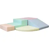 IGLU | Soft Play Foam Block Set | Corner Climber - Lumière Pastel