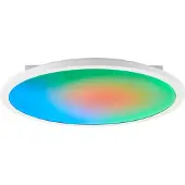 Brilliant Ø 42 cm, 1900 lm, 3000-6500 K, IC-RGB, dimmable, aluminium, blanc Ø 42 cm, 1900 lm, 3000-6500 K, IC-RGB, dimmable, aluminium, blanc