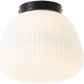 Brilliant Plafonnier Kaizen noir avec du blanc