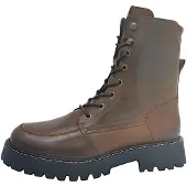 Palpa Stela Veterschoenen Hoog - Cognac - Maat 36