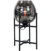 Highlight Lampe de table Fantasy Cadre noir avec verre
