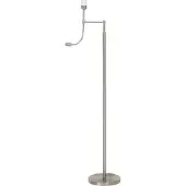 Light & Living - lampadaire - Calgary - argent - métal - luminaire individuel - LED_E27 - 1714528