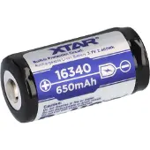 XTAR Pile 16340/R-CR123 3,7 V Li-ion 650 mAh