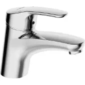 Hansa Hansamix Mitigeur de lavabo, sans vidage/perçage de la tige de traction, avec frein à eau, s