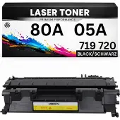 PrintAbout Toner compatible pour HP 80A (CF280A) - Noir