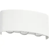 LINDBY Luminaires d'extérieur , Ithan, Blanc, Terrasse, Aluminium, Moderne